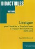 ebook - Lexique pour l’étude de la Franche-Comté à l’époque des H...