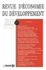 ebook - Revue d'économie du développement - volume 29