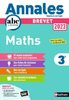 ebook - Annales ABC du Brevet 2023 - Maths 3e - Sujets et corrigé...