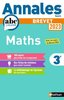 ebook - Annales ABC du Brevet 2023 - Maths 3e - Sujets non corrig...