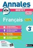 ebook - Annales ABC du Brevet 2023 - Français 3e - Sujets et corr...