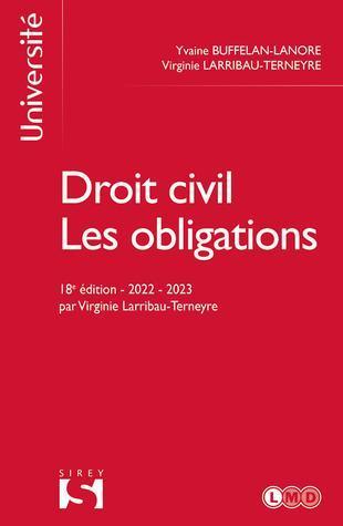 ebook - Droit civil Les obligations 18ed